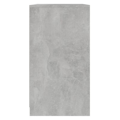 vidaXL Šoninė spintelė, betono pilkos spalvos, 70x40,5x75cm, MDP
