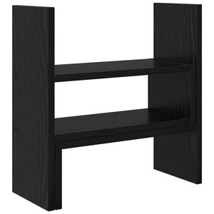 vidaXL Monitoriaus stalo stovė Juodojo ąžuolo 40 x 17 x 41 cm