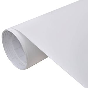 vidaXL Automobilio plėvelė, matinės baltos spalvos, 100x150cm