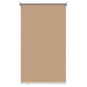 vidaXL Lauko roletas, 85 (plotis) x 140 (auk&scaron;tis) cm, smėlio spalvos