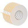vidaXL Savigautinė putų juosta 5 vnt. Balta 10mm x 10m CR putplastis