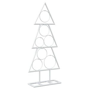 vidaXL Metalinis Kalėdų medis KUOPIO 60 cm Plienas Balta