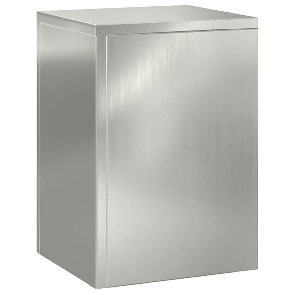 vidaXL Augalų stovas 3 pcs Sidabro Galvanizuotas plienas