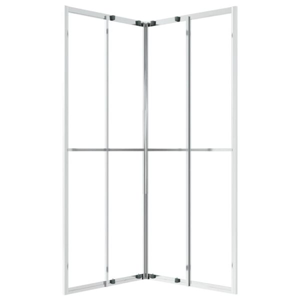 vidaXL Dušo kabina, 80x80x180cm, vieno sluoksnio apsauginis stiklas