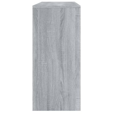 vidaXL Konsolinis staliukas, pilkos ąžuolo spalvos, 100x35x76,5cm, MDP