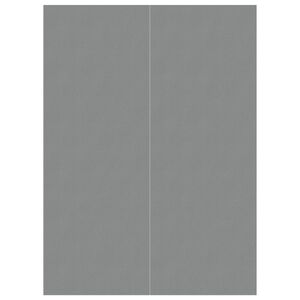 vidaXL Baseino paklotas, pilkas, 300x220cm, poliesterio geotekstilė