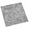 vidaXL Grindų lentos Pilka 5,11 m&sup2; 55 vnt. PVC
