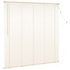 vidaXL Venecijos žaliuzės &Scaron;viesiai ruda su ra&scaron;tu 150 x 160 cm PVC