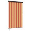 vidaXL Roletas Įvairiaspalvis 80 x 250 cm Audinys ir aliuminis