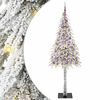 vidaXL Kalėdų eglutė su 300 LED s stovu Balta 210 cm PE ir Plienas
