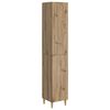 vidaXL Spintelė 2 pcs 33 x 34,5 x 90 cm Apdirbta mediena