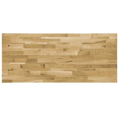 vidaXL Stalviršis, ąžuolo mediena, stač. form., 44mm, 100x60cm