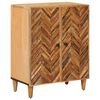 vidaXL Saugojimo spintos Ruda 60 x 33,5 x 75 cm Kietas mango medis