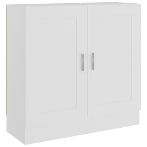 vidaXL Spintelė knygoms, balta, 82,5x30,5x80cm, apdirbta mediena