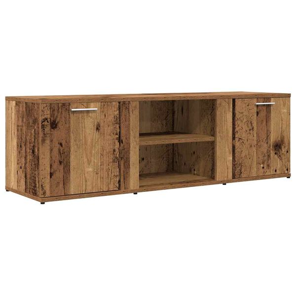 vidaXL televizoriaus spintelė Old Wood 120x34x37 cm Engineered Wood
