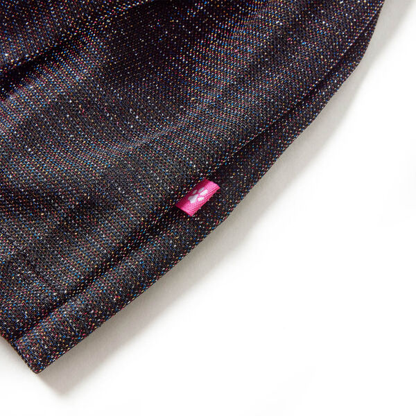 Vaikiškas klostuotas sijonas su blizgučiais, mėlynas, 140 dydžio