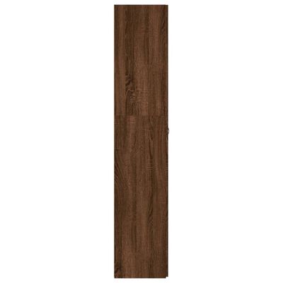 vidaXL Spintelė batams, ruda ąžuolo, 80x35,5x180cm, apdirbta mediena