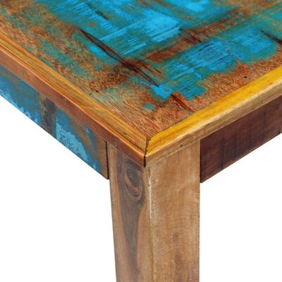 vidaXL Kavos staliukas, perdirbtos medienos masyvas, 100x60x45 cm
