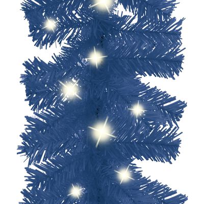 vidaXL Kalėdinė girlianda su LED lemputėmis, mėlynos spalvos, 10m