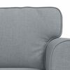 vidaXL Sofa 2 pcs &Scaron;viesiai pilka 215 x 82 x 80 cm audinys