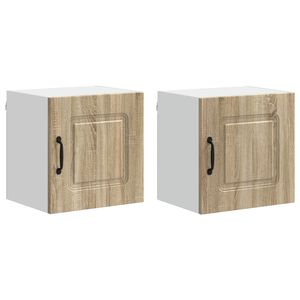 vidaXL Indaplovės plok&scaron;tė Kalmar 2 pcs Sonoma ąžuolas 40 x 31 x 40 cm