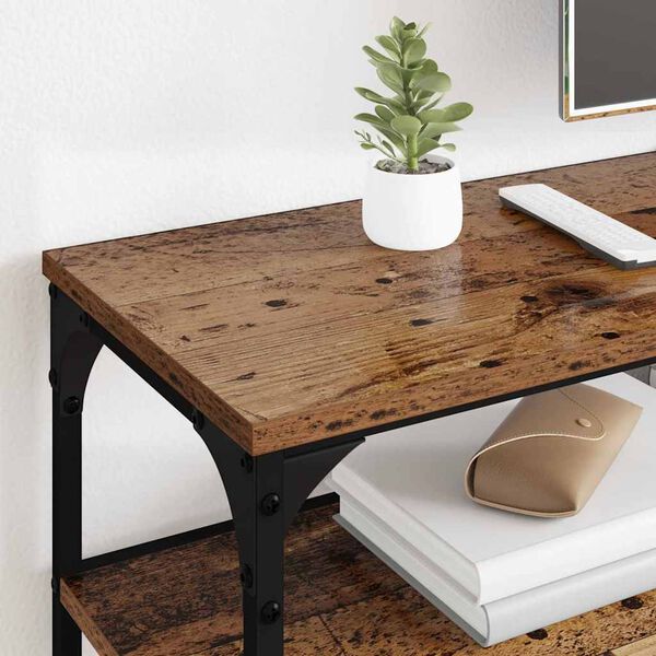 vidaXL Televizoriaus spintelė Senovinis medis 160 x 30 x 50 cm