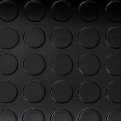 vidaXL Kilimėlis, neslystan. gumos, 1,5x4 m, 3 mm, rutuliukų dizainas