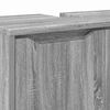 vidaXL Vonios kriauklės cabinetas Pilkas Sonoma 60 x 30 x 60 cm