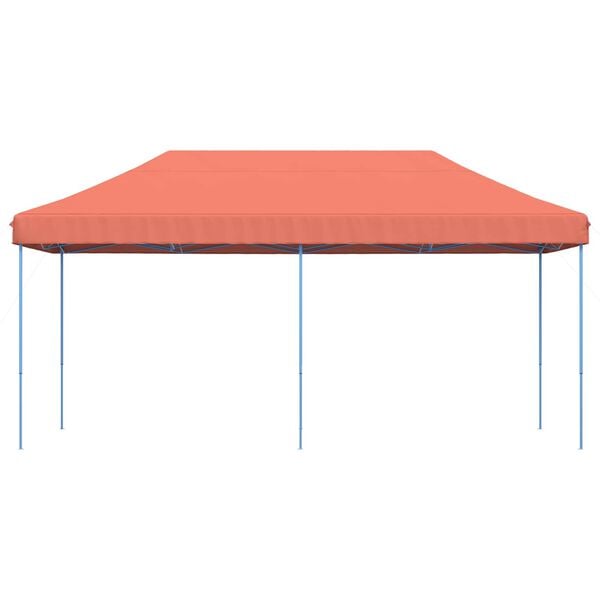 vidaXL &Scaron;ventės palapinė Terakotos 292 x 580 x 315 cm Oksfordo audinys