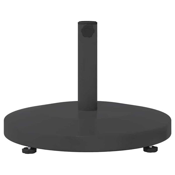 vidaXL Skėčio pagrindas Tamsiai pilka 48 x 48 x 32 cm