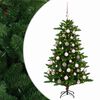 vidaXL Dirbtinė Kalėdų eglutė su burbulais 120 cm 150 LED &Scaron;ilta balta
