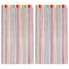 vidaXL Virvelinės užuolaidos, 2vnt., 100x250cm, įvairių spalvų