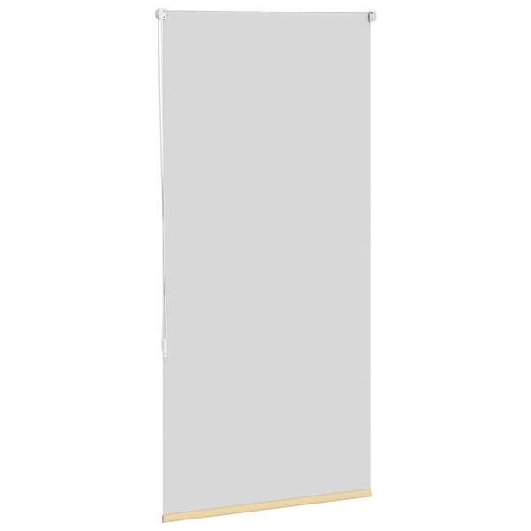 vidaXL roletas smėlio spalvos 80x150 cm audinio plotis 75,7 cm