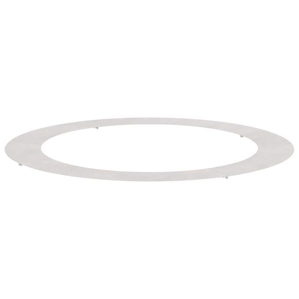 vidaXL tinkamas plok&scaron;čiam medžio žiedui Sidabro &Oslash;90 / 120 cm