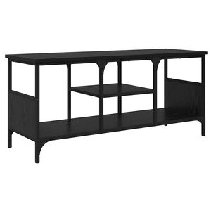 vidaXL Televizoriaus spintelė Juodas ąžuolas 100 x 35 x 45 cm