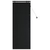 vidaXL Venecijos žaliuzės Juoda 55 x 160 cm 35 mm