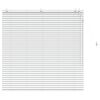 vidaXL Venecijos žaliuzės Balta 135 x 130 cm 35 mm