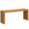 vidaXL suoliukas Natūralus aliejus 110 x 30 x 45 cm Kieto teka medžio