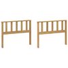 vidaXL Porankių modulis 2 pcs Balta 80 x 6 x 61 cm