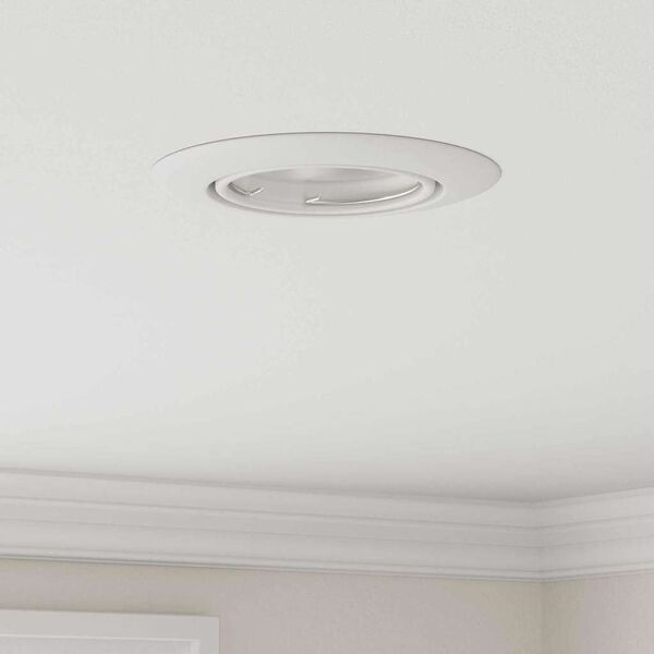 vidaXL Spotlight'ai su prožektoriais 6 pcs Balta 9 x 9 cm metalas