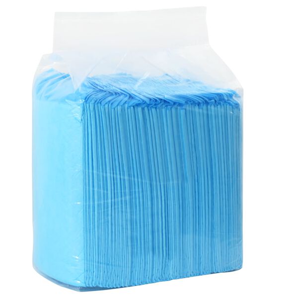 vidaXL Gyvūnų mokymo trinkelė 50 pcs Mėlyna ir balta 60 x 60 cm