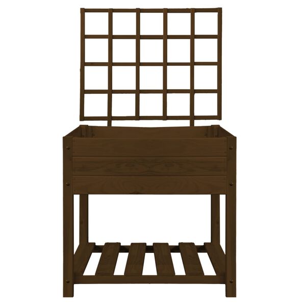 Esschert Design Treliažas auk&scaron;tam loveliui, rudos spalvos, S