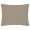 vidaXL Uždanga nuo saulės, taupe, 6x8m, oksfordo audinys, stačiakampė