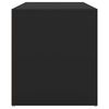 vidaXL Prie&scaron;kambario suoliukas, juodas, 80x40x45cm, apdirbta mediena