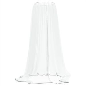 vidaXL Tinklelis nuo uodų skėčiui, baltas, &Phi;300x230cm, 220 tinklas