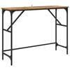 vidaXL Konsolinis stalas Senas medis 100 x 32 x 75 cm Apdirbta mediena