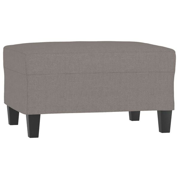 vidaXL Pakoja, taupe spalvos, 70x55x41cm, audinys