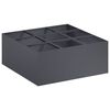 vidaXL Sodo vazonas Antracito 100 x 100 x 30 cm