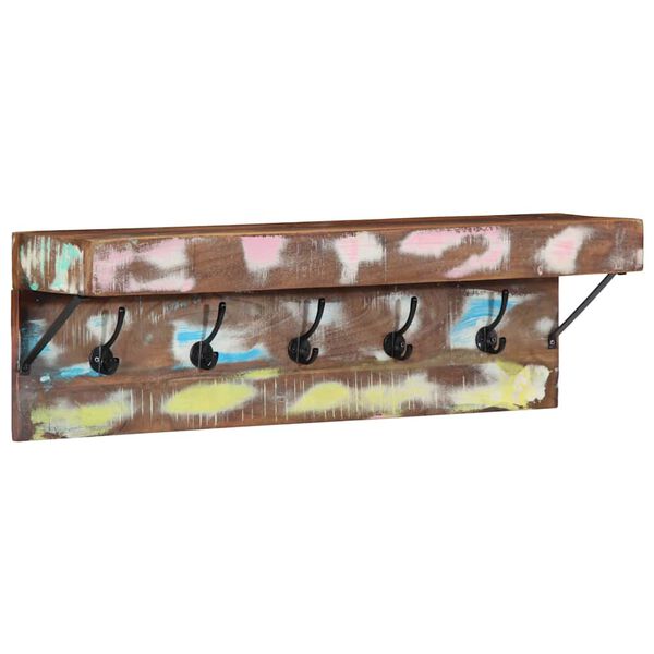 vidaXL Paltas Ruda 73 x 19 x 23 cm Perdirbtos medienos masyvas