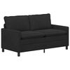 vidaXL Sofa Juoda 156 x 81 x 87,5 cm Aksomas